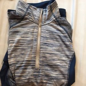 Blue “AVIA” Long sleeve workout shirt